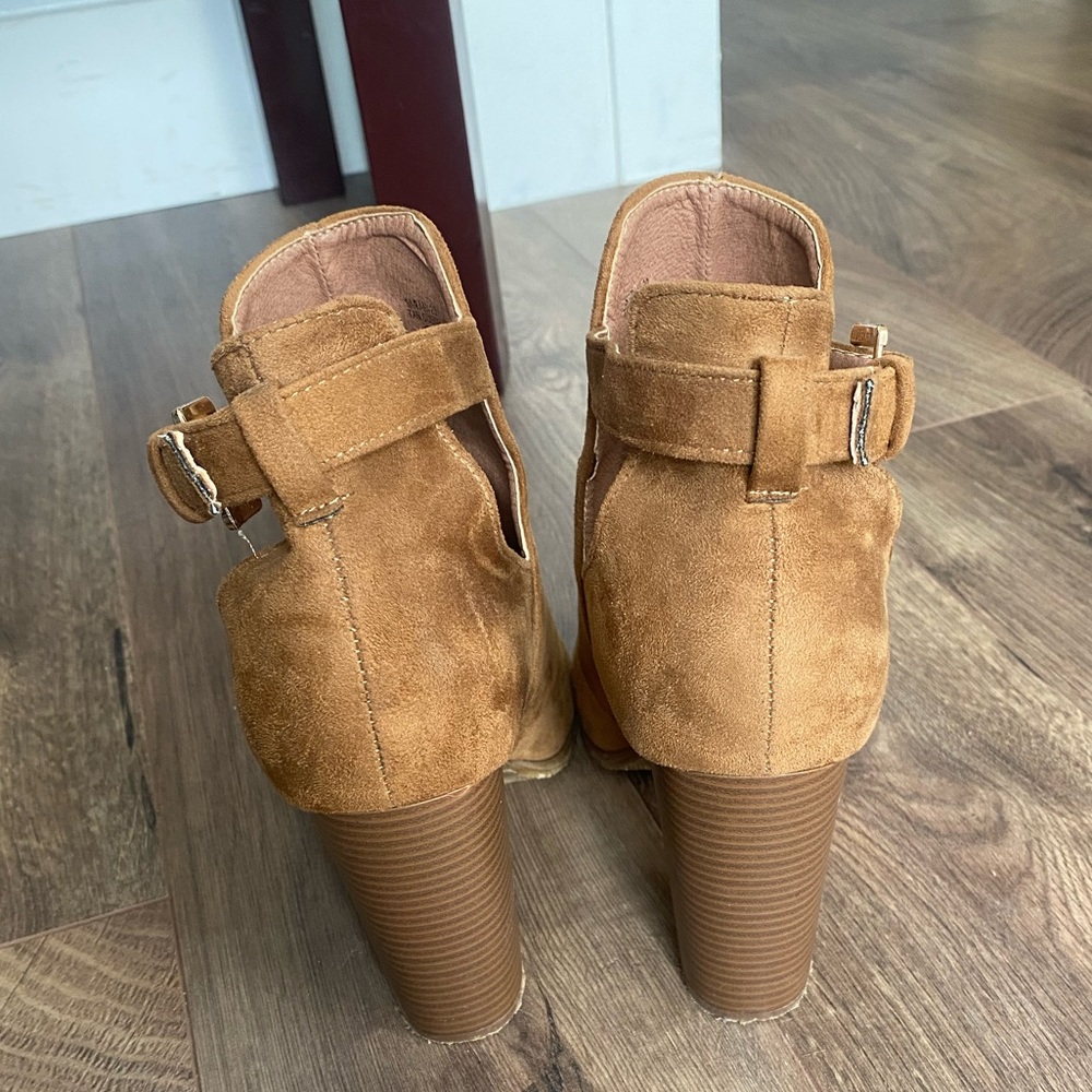 Bella Marie Open-Toe Ankle Boots size 8.5 - Picture 4 of 6